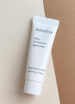 Солнцезащитный крем innisfree daily uv defense sunscreen spf 36