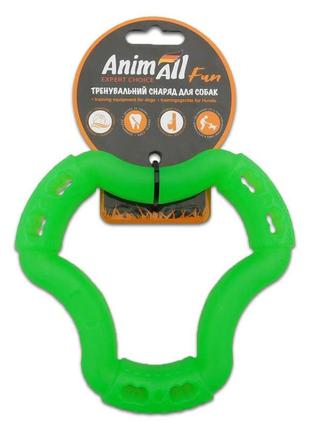 Игрушка animall fun кольцо 6 сторон, зеленый, 15 см