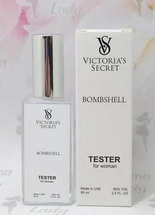 Парфюмированная вода тестер женский victoria's secret bombshell (виктория секрет бомбшелл) 60 мл