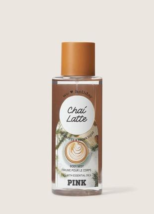 Victoria's secret chai latte. лосьйон та спрей для тіла.3 фото