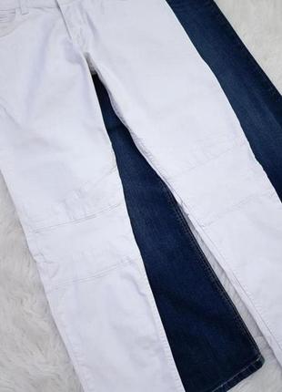 Стильные белые джинсы5 фото