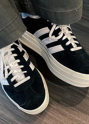 Adidas gazelle на платформе