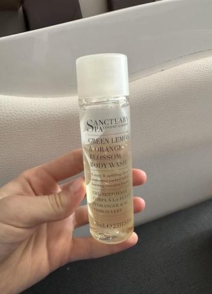 Гель для душа sancestuary spa green lemon &amp; orange blossom body wash