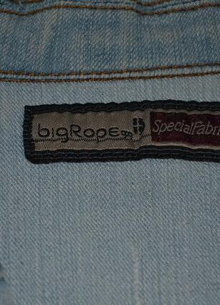 Шикарный джинсовый пиджак big rope3 фото