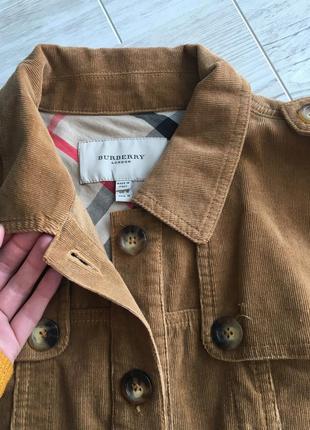 Винтажная винтажная велюровая куртка burberry p.128 фото