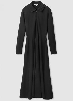 Платье с длинным рукавом на молнии cos