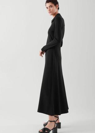 Платье с длинным рукавом на молнии cos