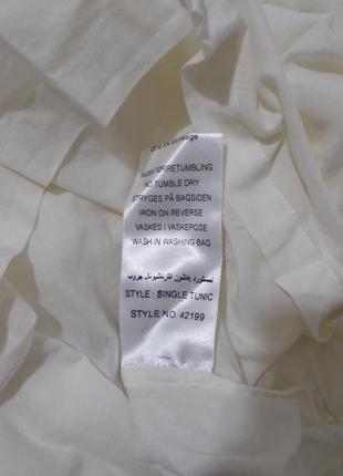 Новая блуза туника оверсайз кремовая 'karen by simonsen' 48-50р5 фото