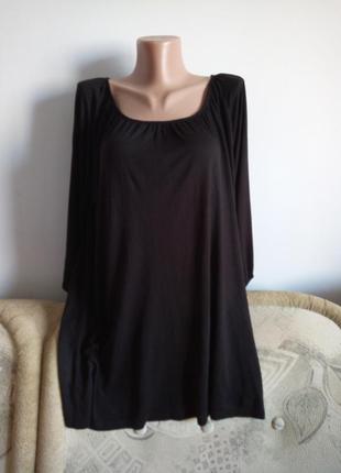 Туника из вискозового трикотажа, р. 16-18/xxl-3xl