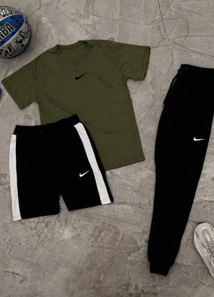 3в1 мужской спортивный трикотажный костюм nike