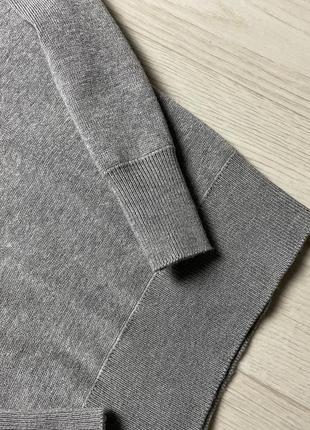 Чоловічий светр, кофта zara серый, розмір m6 фото