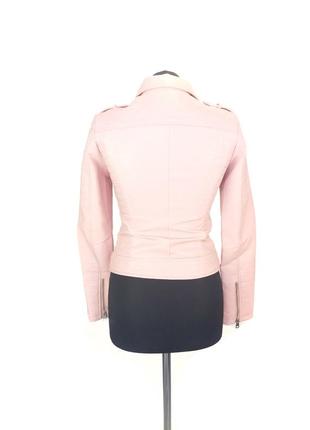 Куртка косуха hestovrivo. яркий розовый цвет.4 фото
