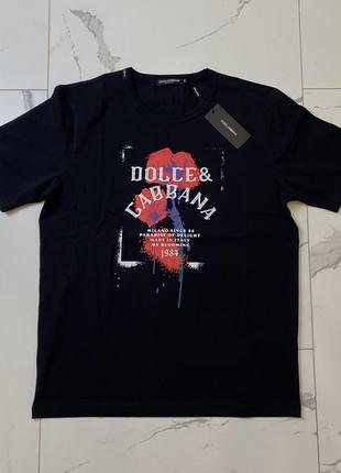 Брендовая мужская футболка dolce & gabbana