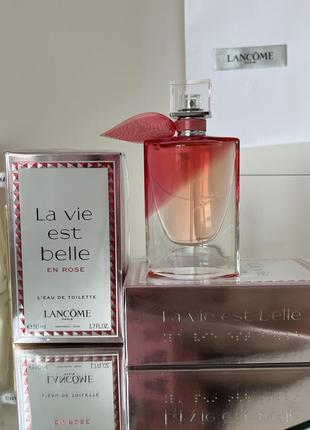 Lancome la vie est belle en rose4 фото