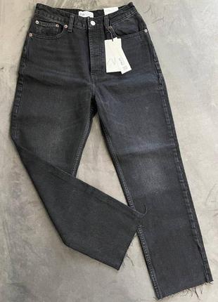 Джинси (джинсы) zara висока посадка
