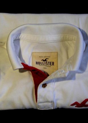 Футболка поло hollister ( a&f) - l