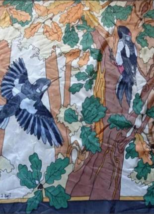 Шелковый платок. батик. hand made