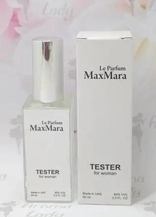 Парфюмированная вода тестер женский max mara le parfum (макс мара ле парфюм) 60 мл