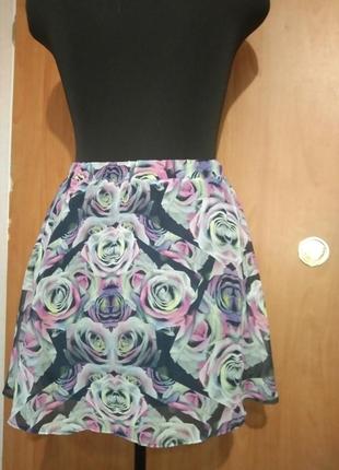Летняя юбка divided by h&m 44р.
