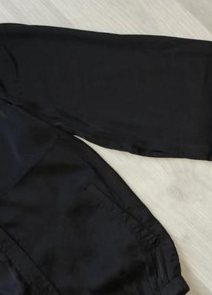 Новая женская тонкая чёрная летняя куртка ветровка пиджак накидка new yorker6 фото