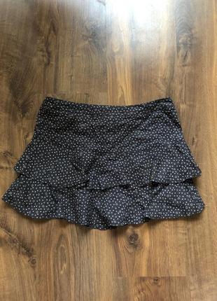 Літня спідничка на замочок з рюшуами