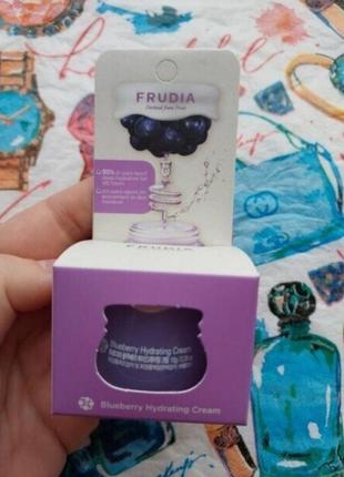 Крем для обличчя frudia blueberry hydrating intensive cream мініатюра