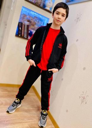 Крутой костюм тройка teamwear adidas 116-158 см