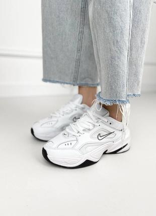 Nike m2k tekno ‘white grey’2 фото