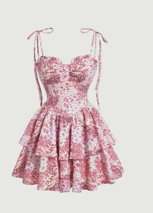 Сарафан платье завязки бант  люкс качество