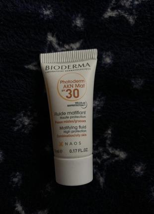 Эмульсия bioderma photoderm spf 30 akn мat