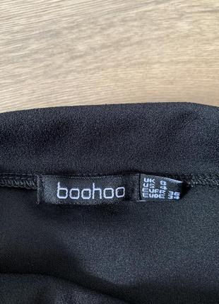 Эластичная мини юбка на завязке boohoo4 фото