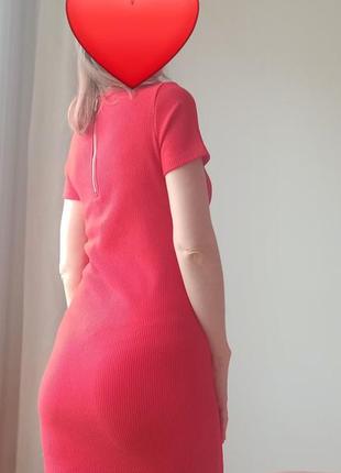 Нежное насыщенное красное платье2 фото