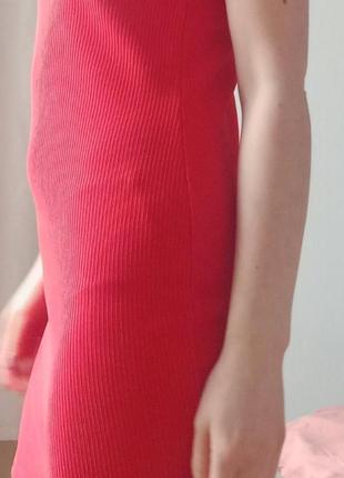 Нежное насыщенное красное платье4 фото
