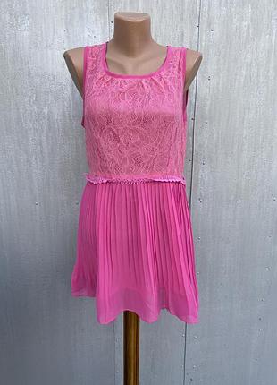 Сукня рожева коротенька