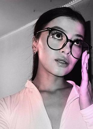 Іміджеві антиблікові окуляри для компьютера, blu ray, прозорі