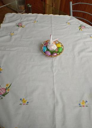 Пасхальная скатертина80*80