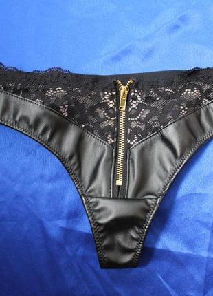 Эксклюзивный  сексуальный эротичный женский комплект белья из эко кожи латекс під шкіру hunkemoller5 фото