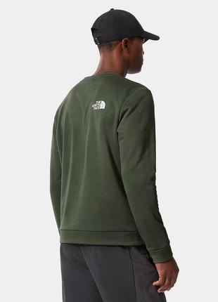 Кофта оригинал the north face sweatshirt the mountain athletics хаки4 фото