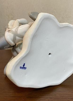 Фарфоровая статуэтка lladro «пастух». 9