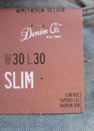 Джинсы denim co slim Ирландская р.305 фото