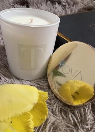 Tova signature home ambiance candle дуже ніжна соєва свічка аромасвіча1 фото