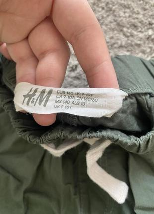 Шорты хаки h&amp;m 140 9-103 фото