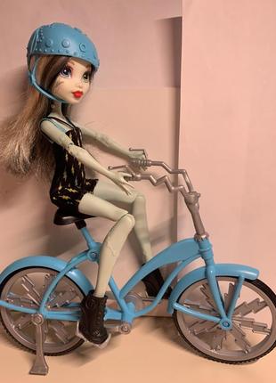 Monster high frankie stein doll &amp; vehicle френки штейнна велосипеде2 фото