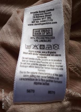 (722) жіноча віскозна футболка doroty perkins/розмір 14/426 фото
