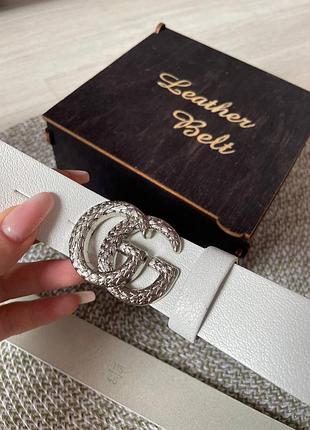 Ремінь жіночий пояс жіночий ремінь білий ремінь під джинси