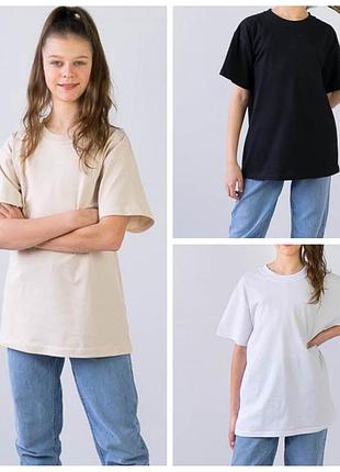 Подростковая футболка оверсайз, подростковая футболка oversize