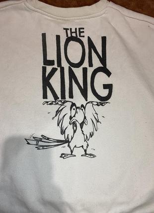 Свитшот disney король лев