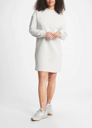 1, жіноче флісове плаття толстовка gap розмір s сіре оригінал1 фото