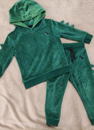 Детский велюровый костюм george