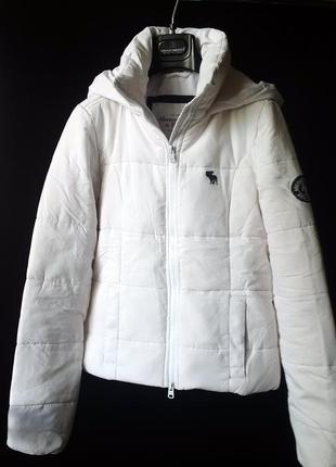 Пуховик a&f - abercrombie & fitch - s + нюанс